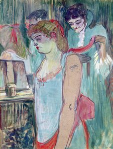 La Femme Tatouée ou La Toilette - Henri de Toulouse Lautrec
