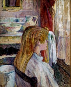 Femme à la fenêtre - Henri de Toulouse Lautrec
