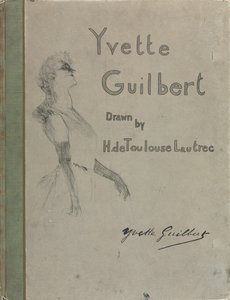 Yvette Guilbert-Série anglaise: Couverture - Henri de Toulouse-Lautrec