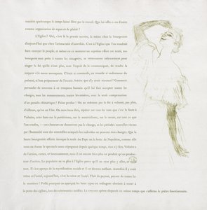Yvette Guilbert - Série française : N° 7 - Henri de Toulouse-Lautrec