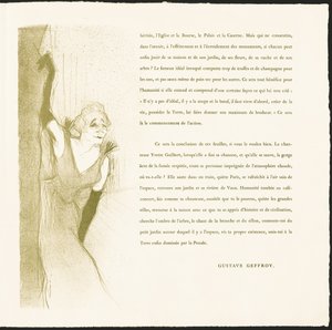 Yvette Guilbert - Henri de Toulouse-Lautrec