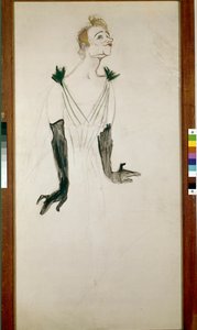 Yvette Guilbert - Henri de Toulouse Lautrec