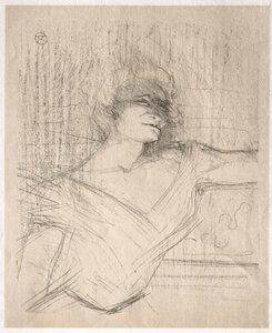 Yvette Guilbert : Dans la glu - Henri de Toulouse-Lautrec