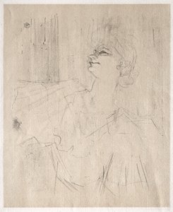 Yvette Guilbert : à Ménilmontant, de Bruant - Henri de Toulouse-Lautrec