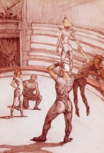Acrobates - Henri de Toulouse Lautrec