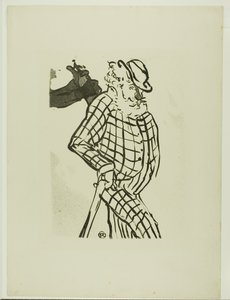 Chanteuse américaine, extrait de Le Café-Concert - Henri de Toulouse Lautrec