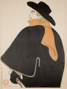 Aristide Bruant dans son cabaret - Henri de Toulouse Lautrec