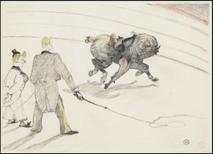 Au cirque : Acrobates, 1899