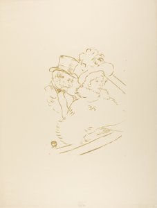 Au concert - Henri de Toulouse Lautrec