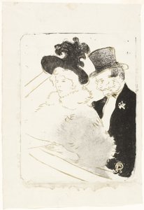 Au concert - Henri de Toulouse Lautrec