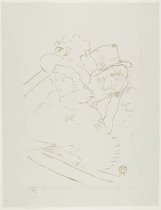 Au concert - Henri de Toulouse Lautrec