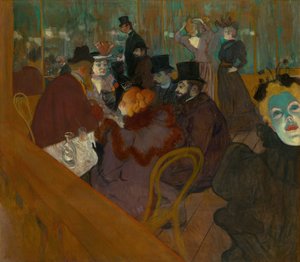 Au Moulin Rouge, 1892-95 - Henri de Toulouse Lautrec