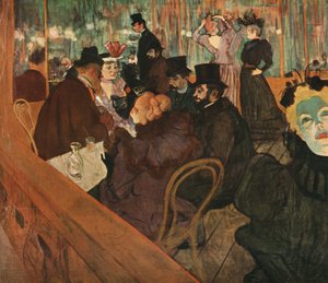 Au Moulin Rouge - Henri de Toulouse Lautrec