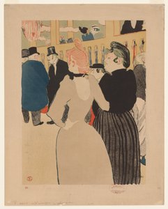 Au Moulin Rouge : La Goulue et sa Sœur - Henri de Toulouse Lautrec