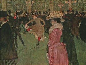 Au Moulin Rouge : La Danse - Henri de Toulouse Lautrec