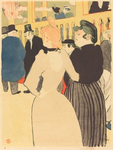 Au Moulin Rouge, la Goulue et sa sœur, 1892 - Henri de Toulouse Lautrec