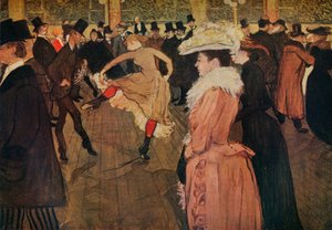 Au Moulin Rouge, la Danse, 1890, 1934 - Henri de Toulouse Lautrec