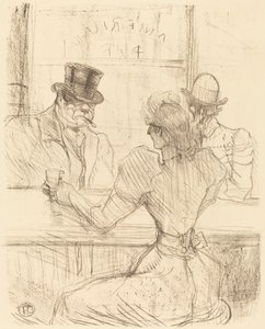 Au bar Picton, rue Scribe - Henri de Toulouse Lautrec