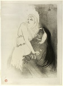 À la Renaissance : Sarah Bernhardt dans Phèdre - Henri de Toulouse Lautrec