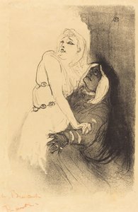 À la Renaissance : Sarah Bernhardt dans Phèdre - Henri de Toulouse Lautrec