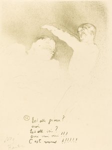 Aux variétés : Mlle. Lender et Brasseur, 1893 - Henri de Toulouse Lautrec