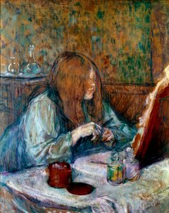 À la toilette, madame Poupoule - Henri de Toulouse Lautrec