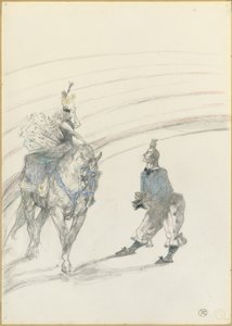 Au Cirque: Écuyère de panneau, 1899 - Henri de Toulouse Lautrec