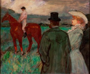 Aux courses - Henri de Toulouse Lautrec