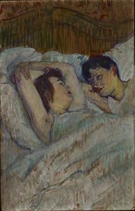 Au lit, 1892 - Henri de Toulouse Lautrec