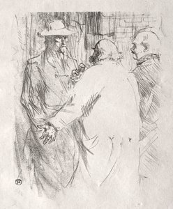 Au pied du Sinaï : Clemenceau à Busk - Henri de Toulouse Lautrec