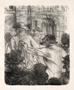 Au pied du Sinaï : La Halle aux Draps, Cracovie - Henri de Toulouse Lautrec