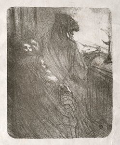 Au pied du Sinaï : La Prière des Juifs polonais - Henri de Toulouse Lautrec