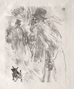 Au pied du Sinaï : Les Juifs polonais, Carlsbad - Henri de Toulouse Lautrec
