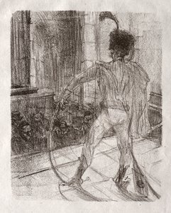 Au pied du Sinaï : Schlomé Fuss à la synagogue - Henri de Toulouse Lautrec