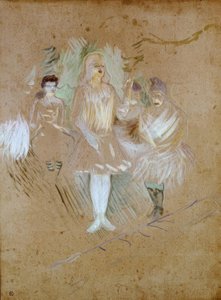 Aux Folies-Bergère: Figurantes - Henri de Toulouse Lautrec