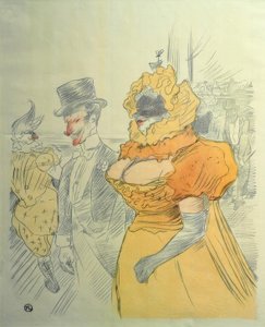 Bal des étudiants - Henri de Toulouse Lautrec
