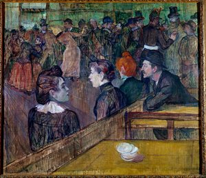 Bal au Moulin de la Galette - Henri de Toulouse Lautrec