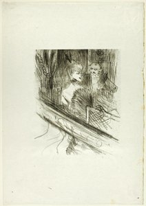 Baron Moïse, la boîte, du Pied du Sinaï - Henri de Toulouse Lautrec