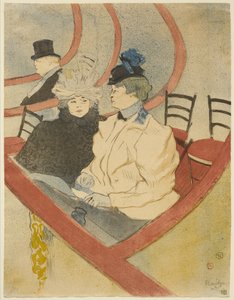 Loge au Grand Tier - Henri de Toulouse Lautrec