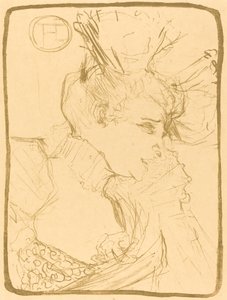 Buste de Mlle. Marcelle Lender - Henri de Toulouse Lautrec