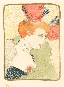 Buste de Mlle. Marcelle Lender - Henri de Toulouse Lautrec