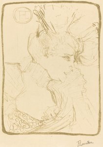 Buste de Mlle. Marcelle Lender, 1895 - Henri de Toulouse Lautrec