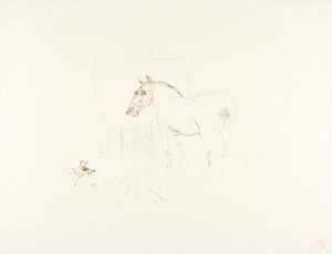 Le petit poney de Calmèse - Henri de Toulouse Lautrec
