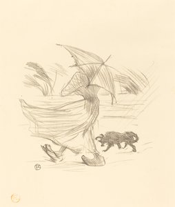 Ce que Dit la Pluie - Henri de Toulouse Lautrec