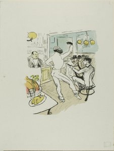 Chocolat dansant - Henri de Toulouse Lautrec