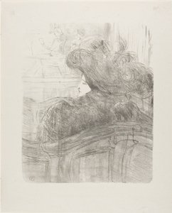 Cléo de Mérode, de Treize Lithographies - Henri de Toulouse Lautrec