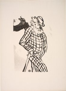 Comique excentrique anglais - Henri de Toulouse Lautrec