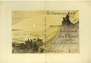 Couverture de Au pied du Sinaï - Henri de Toulouse Lautrec