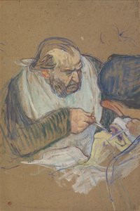 Le Dr Péan opérant, 1891-92