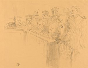 Déposition Dupas - Henri de Toulouse Lautrec